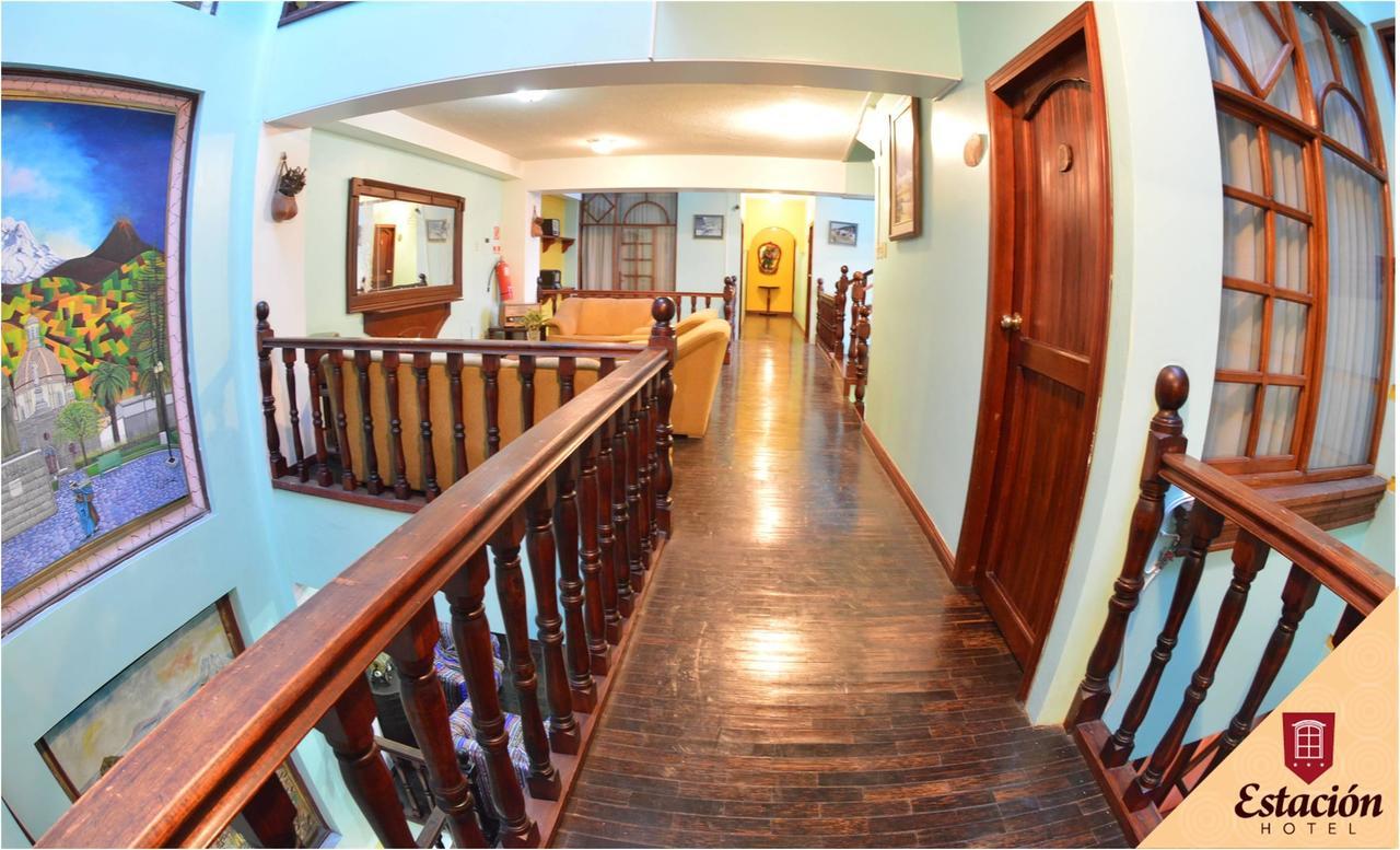 Hotel Estacion Риобамба Екстериор снимка