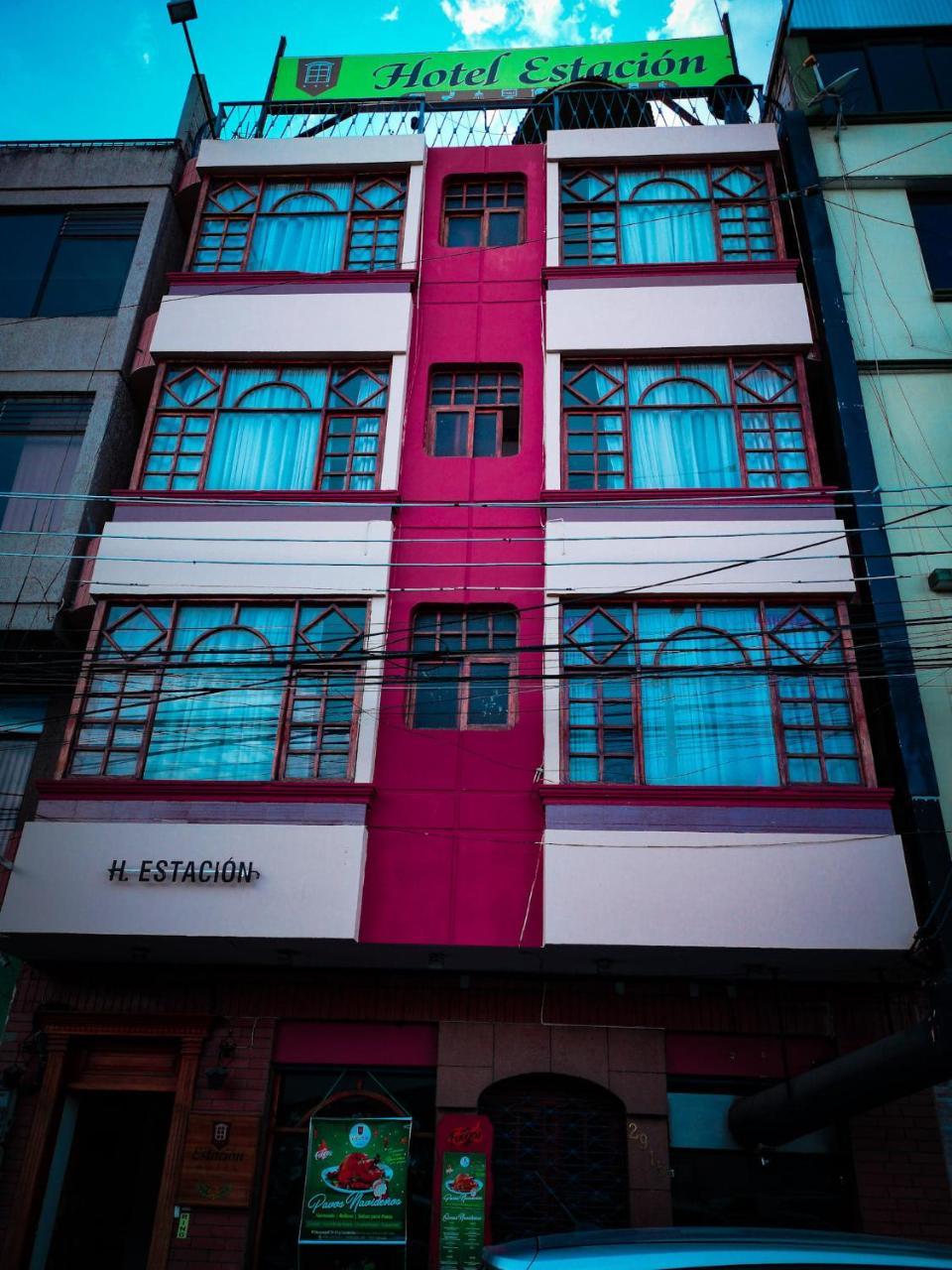 Hotel Estacion Риобамба Екстериор снимка